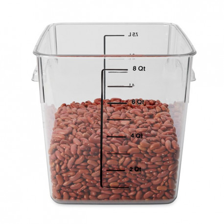 Buy Rubbermaid- FG630800CLR+FG650900WHT-  Storage Container with Lid
