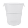 Buy Rubbermaid - FG572424CLR+FG572500YEL - Storage Cont Round W Lid Round