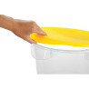 Buy Rubbermaid - FG572424CLR+FG572500YEL - Storage Cont Round W Lid Round